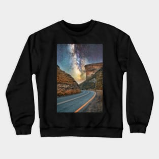 Winding Road in the mountains Crewneck Sweatshirt